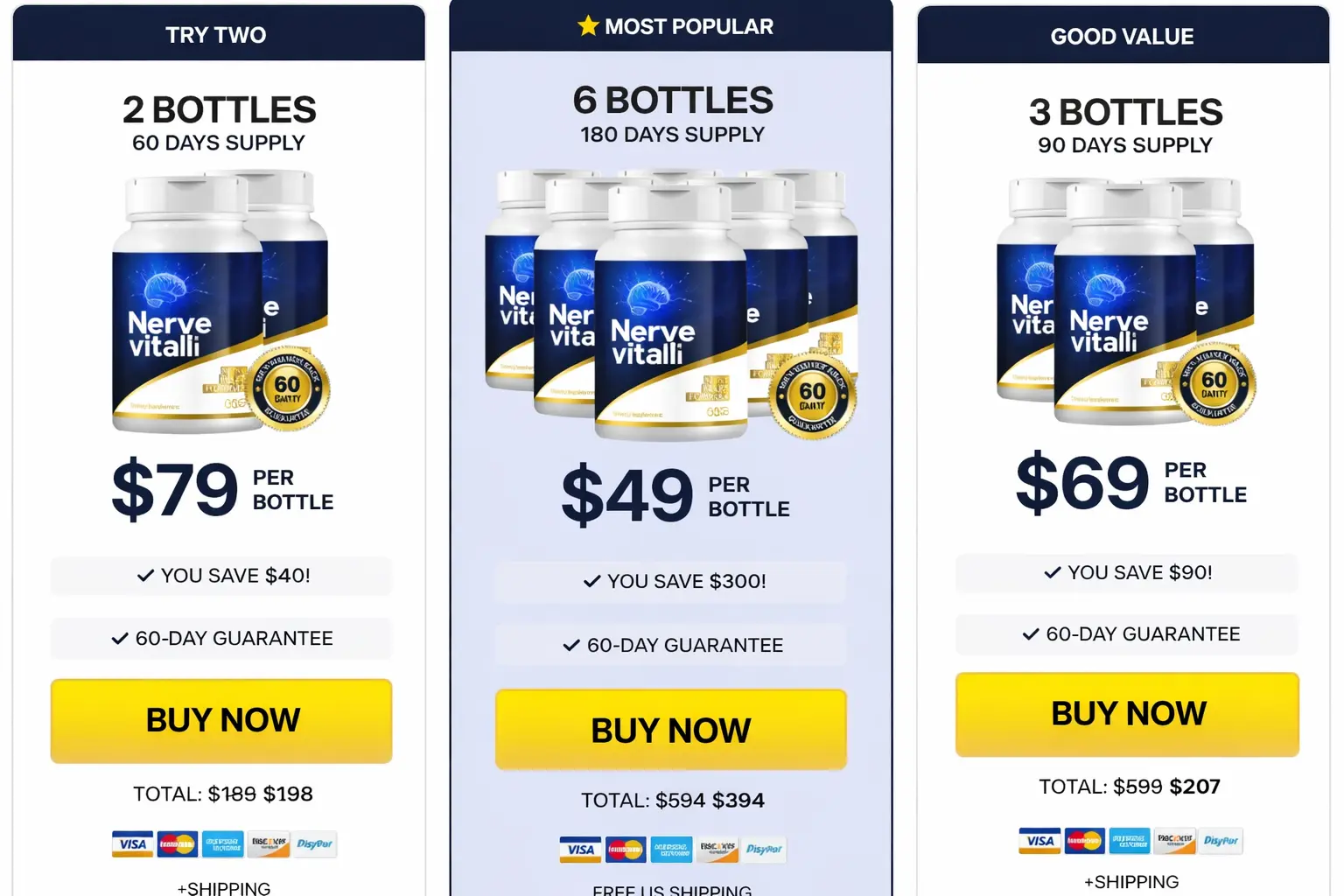NerveVitali Price-1